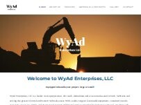 Website Screenshot WyAd Enterprises LLC