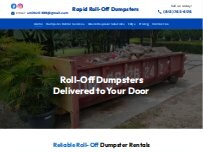 Website Screenshot Rapid Roll Off Dumpsters