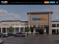 Website Screenshot Onelife Fitness - Hamilton Mill
