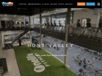 Website Screenshot Onelife Fitness - Hunt Valley