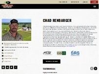 Website Screenshot Chad Renbarger - Mossy Oak Properties