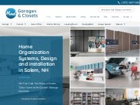 Website Screenshot Mad Garages and Closets