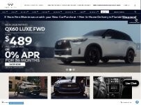 Website Screenshot Ocean INFINITI Doral