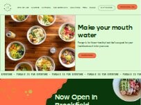 Website Screenshot Forage Kitchen