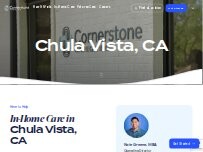 Website Screenshot Cornerstone Caregiving