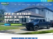 Website Screenshot Pressure's Up LLC