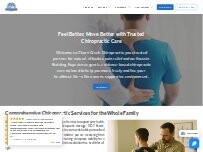 Website Screenshot Churn Creek Chiropractic