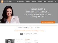 Website Screenshot Salon Lofts