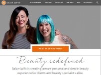 Website Screenshot Salonz Beauty & Spa Suites Pembroke Pines