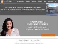 Website Screenshot Dolce Vita Salons