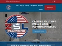 Website Screenshot ZSL Plumbing