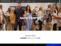 Website Screenshot The Father's House - Napa