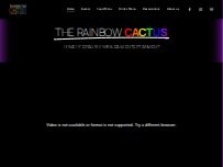 Website Screenshot Rainbow Cactus Company