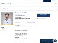 Website Screenshot John H. Morris, MD