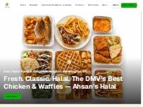 Website Screenshot Ahsan's Halal