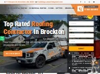 Website Screenshot SUNGAZE Roofing