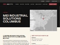 Website Screenshot MEI Industrial Solutions