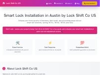 Website Screenshot Lock Shift Co