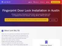 Website Screenshot Lock Sky