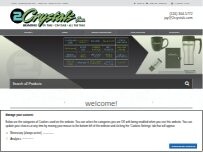 Website Screenshot 2 Crystals Inc