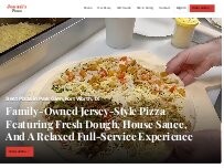 Website Screenshot Jonuzi’s Pizza