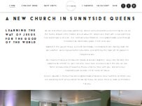 Website Screenshot The Table NYC