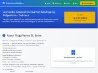 Website Screenshot RidgeVertex Builders