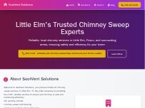 Website Screenshot SootVent Solutions