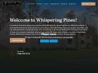 Website Screenshot Whispering Pines Apartment Homes