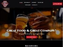 Website Screenshot Hog Creek Bar & Grill