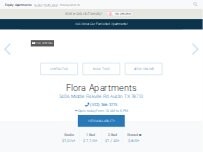 Website Screenshot Flora