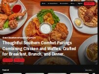 Website Screenshot Dame's Chicken & Waffles
