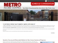 Website Screenshot Metro Access Control LLC