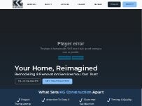 Website Screenshot KG Construction