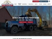 Website Screenshot Monroe Septic