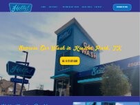 Website Screenshot Hello! Deluxe Car Wash