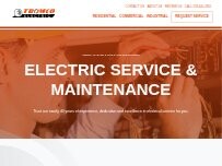 Website Screenshot Tromco Electric LLC