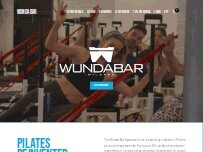 Website Screenshot WundaBar Pilates- SoHo