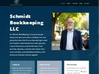 Website Screenshot Schmidt Bookkeeping LLC