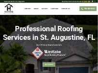 Website Screenshot Hester's Roofing and Coating