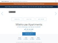 Website Screenshot Milehouse Apartments