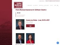 Website Screenshot Farm Bureau Insurance