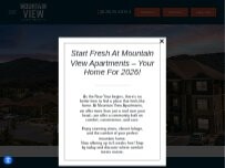 Website Screenshot Mountain View Apartments