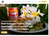 Website Screenshot Hungry Hawaiian Provo