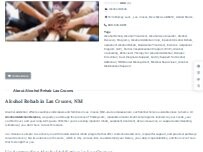 Website Screenshot Alcohol Rehab Las Cruces