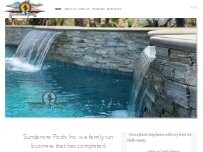 Website Screenshot Sundancer Pools Inc