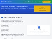 Website Screenshot HeatShell Dynamics