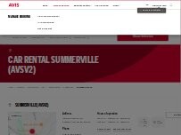 Website Screenshot Avis Car Rental