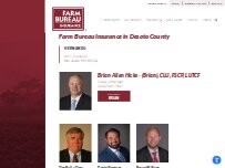 Website Screenshot Farm Bureau Insurance