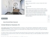 Website Screenshot Alcohol Rehab Clearwater